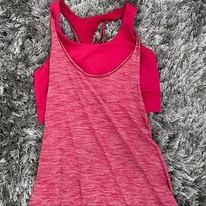 Lululemon Burgundy Braided Racer Back